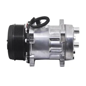 SD7H15 A/C Compressor 84058795 for New Holland LM9.35 LM6.35 LM7.35 LM7.42 LM6.32 CR920 CR940 CX840