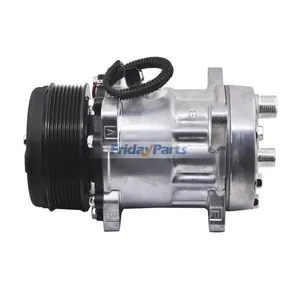 SD7H15 A/C Compressor 84058795 for New Holland LM9.35 LM6.35 LM7.35 LM7.42 LM6.32 CR920 CR940 CX840