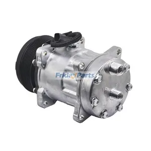 SD7H15 A/C Compressor 84058795 for New Holland LM9.35 LM6.35 LM7.35 LM7.42 LM6.32 CR920 CR940 CX840 — 2