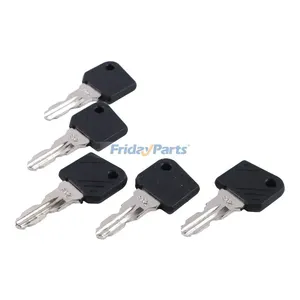 5 Pieces Key 802 0039730404 for Linde Forklift E16 Stacker L12 L14 L16 Pallet Truck T16 T18 T20 T30 372 1151 1152 1158 131