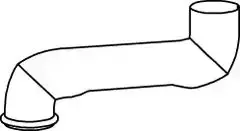 VOLVO EXHAUST PIPE (DINEX)
