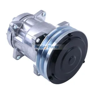 12V SD7H15 A/C Compressor 8091 32767G 04437338 for Deutz Fahr Hurlimann Lamborghini & Same Tractor — 5