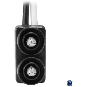 GRAND GENERAL 2-PRONG LIGHT PLUG WITH 0.180 BULLET PLUGS 81009 — 2