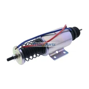 24V Shutdown Solenoid Valve 98423938 8112462 for New Holland Loader FR130 FR160 FR220 FR130.2 FR160.2 FR220.2 Fiat Hitachi Excavator FH120 FH200 FH400 — 2
