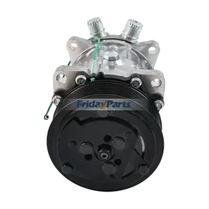 24V SD7H15 A/C Compressor 8139 51779707028 for MAN Truck F2000 TGA TGX TGS — 4