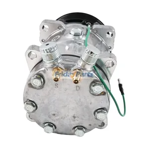 24V SD7H15 A/C Compressor 8139 51779707028 for MAN Truck F2000 TGA TGX TGS — 5