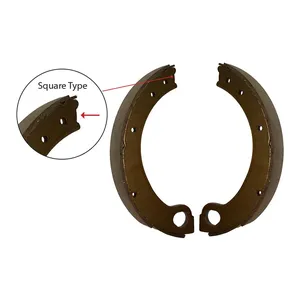 Square Brake Shoe Set for Ford New Holland Utility Tractors