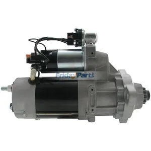 24V 12 Teeth Delco Starter 10461758 19011511 8200043 for Volvo Engine D12D Excavator EC360 — 2