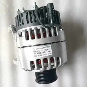 Ford New Holland 82001259 alternator, 14V 100A, for use in New Holland tractors. — 2