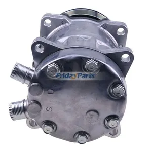 SD7H15 A/C Compressor 82016158 for New Holland Tractor 8160 8340 8360 8560 TM115 TM120 TM125 TM130 TV140 TV145 — 4