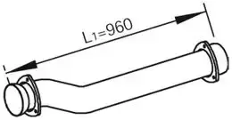 VOLVO EXHAUST PIPE (DINEX)