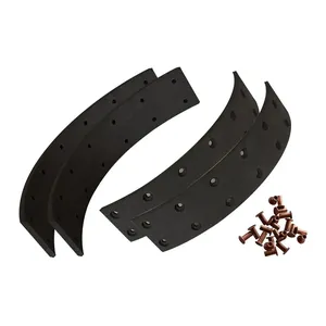 Heavy Duty Brake Lining Set with Rivets for Deutz 06/07/07C Series Tractors
