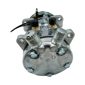 12V 2PK 132mm SD507 A/C Compressor 8353 for Sanden — 4