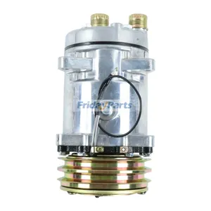 SD7H15 A/C Compressor 83972170 for Ford New Holland Tractor 5110 5610 6410 6610 7410 7610 7710 7810 7910 8210 8730 8830 — 5