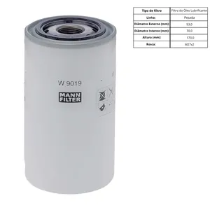 Filtro do Óleo Lubrificante - Mann Filter - 84228488 — 2