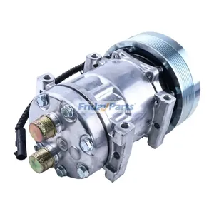 SD7H15-SHD A/C Compressor 84279787 for CASE Combine 7140 6140 7240 9240 8240 Harvester A8800 A8000 — 6