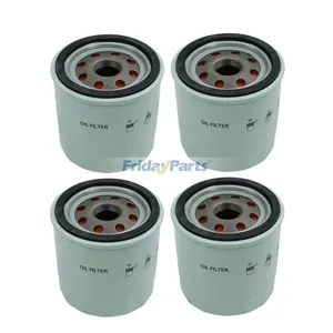 4 Pieces Engine Oil Filter 140517020 84526411 for Shibaura Engine S773L-C Kioti CS2410 CS2510 New Holland TC25 TC29 TC33 TC35 TC40 D35 D40 D45 Tractor