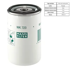 Filtro do Combustível - Mann Filter - 84557099 — 2