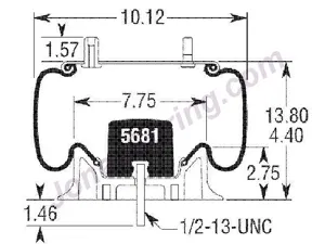 AIR SPRING  – ROLLING LOBE