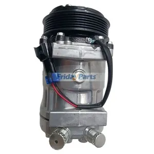 7H15HD A/C Compressor 20514024 85119605 for Volvo Truck VN VT Series — 4
