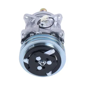 SD7H15 A/C Compressor 85817170 for New Holland Backhoe Loader B110 B115 B95 B90B LB75 LB110.B LB75.B — 3