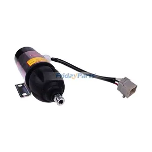 12V 3 Wire Stop Solenoid Valve 849370 859079 for Volvo Engine TAM D70E TAMD70D TAMD70B MD100A TMD100A TAMD60C TD100G-87 TAD1630G — 2