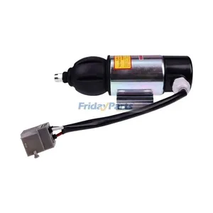 12V 3 Wire Stop Solenoid Valve 849370 859079 for Volvo Engine TAM D70E TAMD70D TAMD70B MD100A TMD100A TAMD60C TD100G-87 TAD1630G — 5