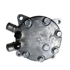 12V SD7H15 4663 A/C Compressor 86508521 for CASE Tractor 2090 2094 2290 2294 2390 2394 2590 2594 3294 New Holland TR87 TR88 TR89 TR97 TR98 TR99 — 6
