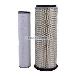 Inner Outer Air Filter Kit E9NN9B618AA 86525008 for Ford New Holland Engine BSD332 Tractor 2310 2600 2610 3600 3900 3930 4100 4610 5600 6600 7600 — 3