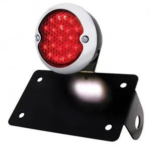 SS & Black Housing 1933 Ford Style LED Tail Light Assembly With Horizontal…