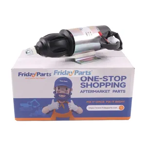 12V 2 Wires Stop Shutoff Solenoid Valve 873754 872825 for Volvo Penta Engine TAD1230G TAMD102D TAMD61A TD1210G TMD122A