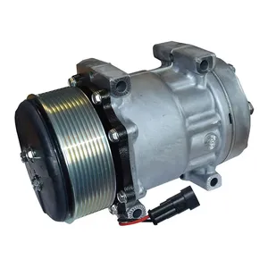 Air Conditioning Compressor for Ford New Holland T7030-T7060 & Case Maxxum 140/Puma 165-210 Tractors