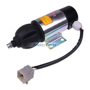 3 Wire Shutoff Solenoid Valve OE52318 51557 872825 873754 for Volvo Penta Engine TAD1231GE TAD1232GE TAMD122A TAMD163A-A TAMD165A TAMD165C TAMD72A