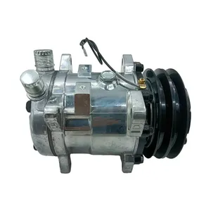 12V SD5H11 A/C Compressor 87546525 for New Holland Loader C175 L175 — 5