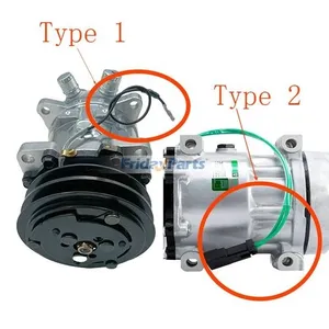 12V SD5H11 A/C Compressor 87546525 for New Holland Loader C175 L175 — 2