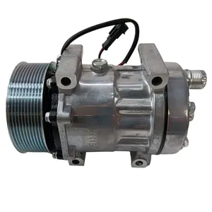 SD7H15 A/C Compressor 87709773 for New holland Tractor T7030 T7040 T7050 T7060