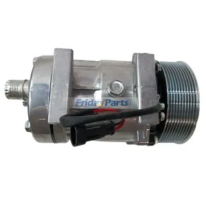 SD7H15 A/C Compressor 87709773 for CASE Tractor Puma 165 170 195 210 215 225 230