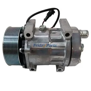 SD7H15 A/C Compressor 87709773 for CASE Tractor Puma 165 170 195 210 215 225 230 — 5