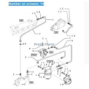Electric Fuel Pump 87802202 for New Holland  555E 575E 655E 675E 5610S 6610S 6810S 8160 8260 8360 LB115 LB110 LB95 LB85 TB110 TB120 TB90 — 8