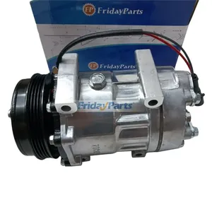 7H15SHD A/C Compressor 87802912 for New Holland Tractor T6050 TS125A T6060 T6070 T6080 T6010 T6020 T6030 TS135A T6040 TS100A