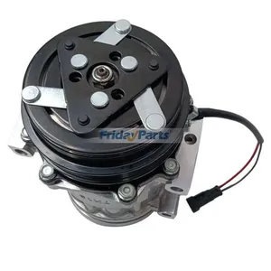 7H15SHD A/C Compressor 87802912 for New Holland Tractor T6050 TS125A T6060 T6070 T6080 T6010 T6020 T6030 TS135A T6040 TS100A — 7