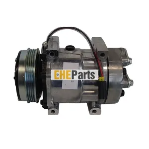 New Sanden Type Air Compressor 87802912 fits Case MXU100 MXU110