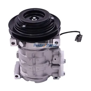 10S13C A/C Compressor 88310-1800A for Hino 145 165 185 ND NE NJ NV Series Isuzu NPR NPR-HD NPR-XD Truck — 4