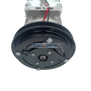 10P13C A/C Compressor 447200-7152 883101580A for 1994-1997 Hino Isuzu Mitsubishi-Fuso Nissan-UD Truck — 5