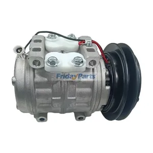 10P13C A/C Compressor 447200-7152 883101580A for 1994-1997 Hino Isuzu Mitsubishi-Fuso Nissan-UD Truck — 3