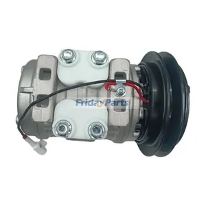 10P13C A/C Compressor 447200-7152 883101580A for 1994-1997 Hino Isuzu Mitsubishi-Fuso Nissan-UD Truck — 4
