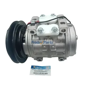 10P13C A/C Compressor 447200-7152 883101580A for 1994-1997 Hino Isuzu Mitsubishi-Fuso Nissan-UD Truck