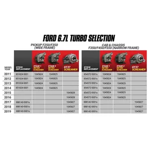 GARRETT AVNT3788 TURBO FORD 6.7L POWERSTROKE 2017-2019 — 2