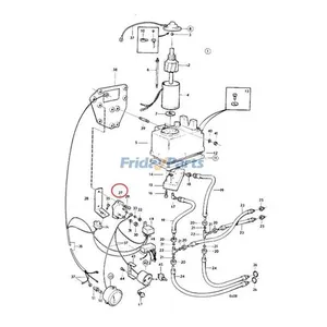 12V 4 Terminal Solenoid Relay 89-68258 for Volvo Penta AD30A MD30A AQ120B AQ145B AQ171A AQ311A Mercury Marine Outboard — 7