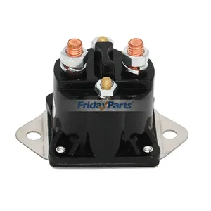 12V 4 Terminal Solenoid Relay 89-68258 for Volvo Penta AD30A MD30A AQ120B AQ145B AQ171A AQ311A Mercury Marine Outboard